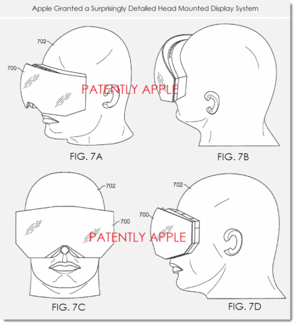 Apple запатентовала очки виртуальной реальности
