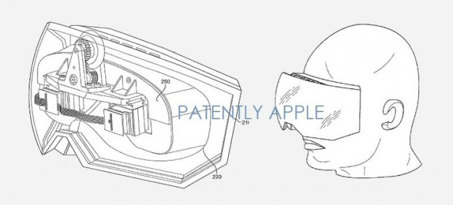 Apple запатентовала очки виртуальной реальности