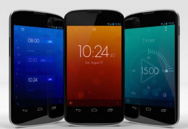 Google подарила Android-у новые будильник и часы