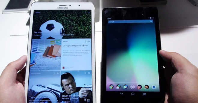 Samsung Tab PRO 8.4 и Nexus 7 - кто кого?