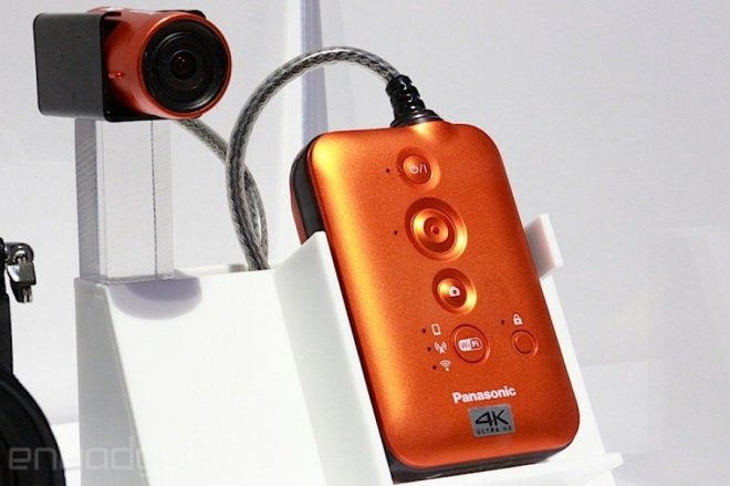 Panasonic представила спортивную 4К камеру