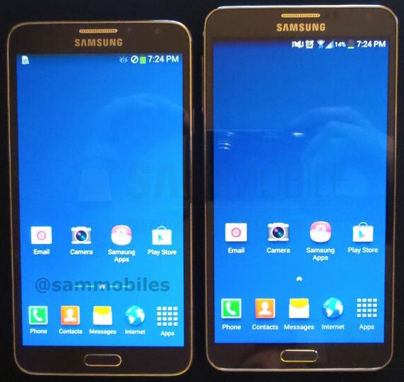 Samsung Galaxy Note 3 Neo запечетлен на фото