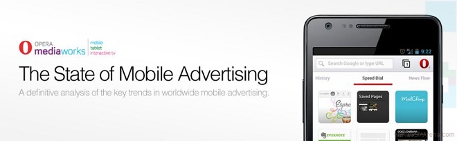 Opera Mediaworks провела исследование рынка мобильной рекламы