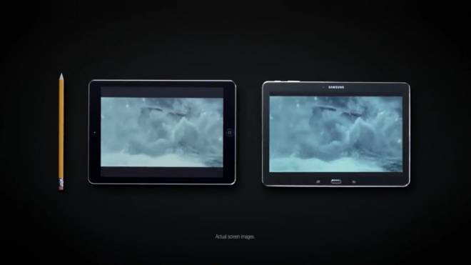 Samsung высмеивает Apple в своей рекламе Galaxy Tab Pro 10.1