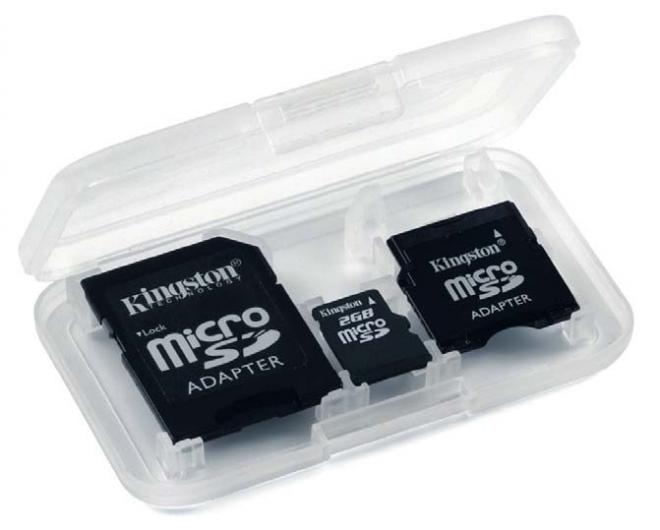 Выбираем карту памяти MicroSD