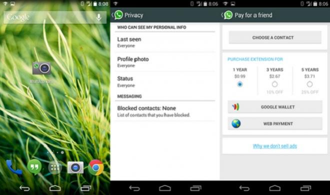 WhatsApp для Android получил незначительное обновление
