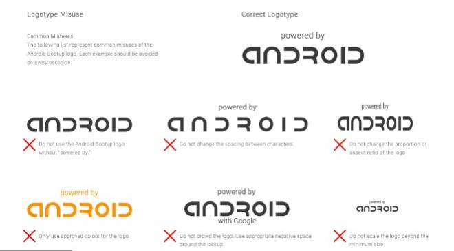 Смертфоны с софтом Google будут помечены специальным лого