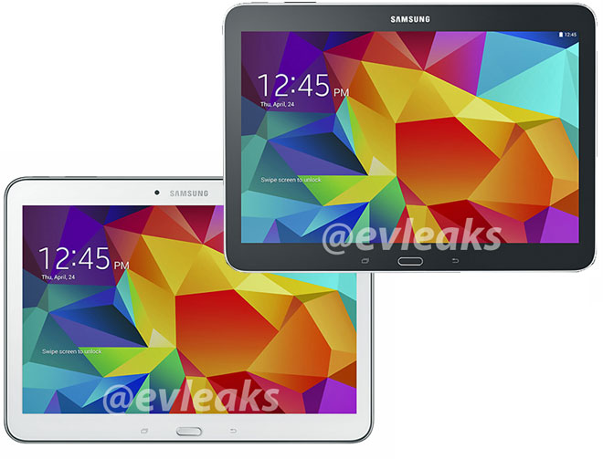 Всплыли пресс-изображения Samsung Galaxy Tab 4 10.1