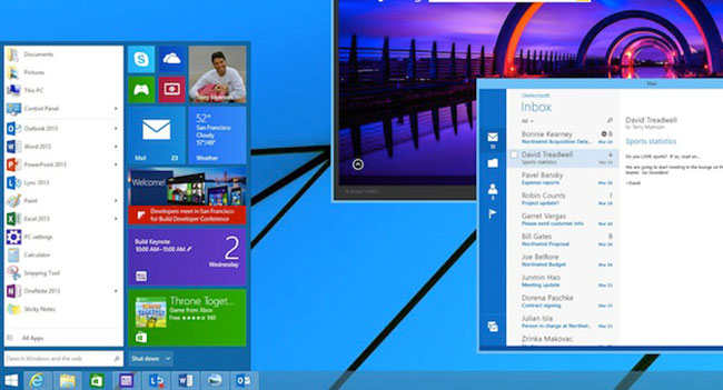 Microsoft показала меню «Пуск» для Windows 8.1