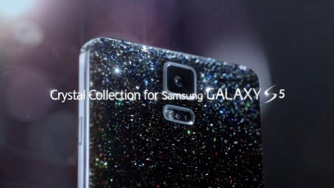 Samsung представит Galaxy S5 Crystal Edition с кристаллами Swarovski