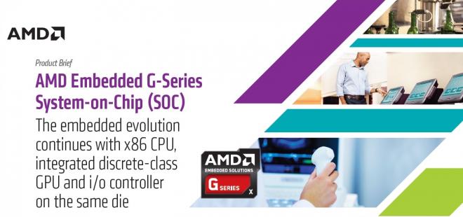 AMD представила новые совместные SoC и CPU G-серии