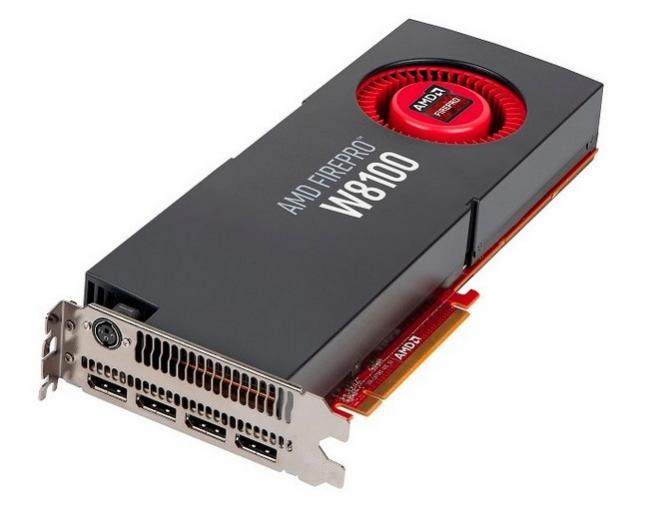 Видеокарта AMD FirePro W8100B позволит справиться с нагрузками нового поколения