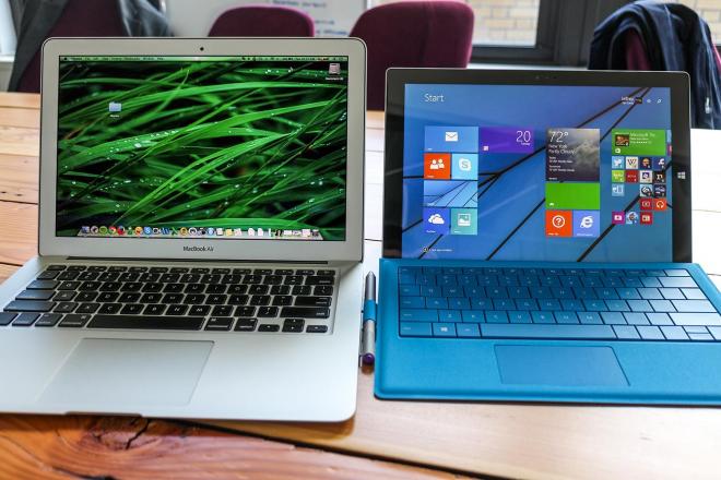 Microsoft доплатит владельцам MacBook Air за переход на Surface Pro 3