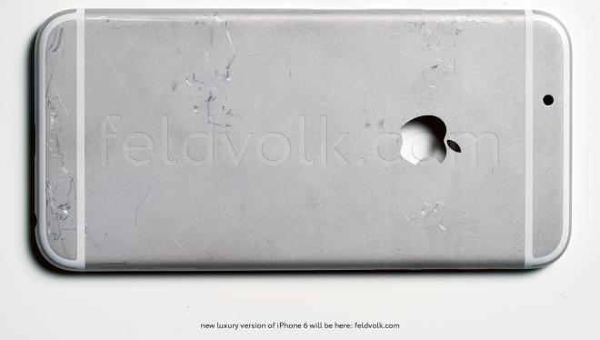 «Реальный» iPhone 6: задняя крышка из металла на фото и видео
