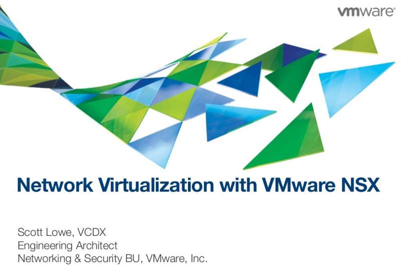 Новые решения VMware NSX для программно-определяемых ЦОД на базе открытых сетевых технологий от Dell и VMware 