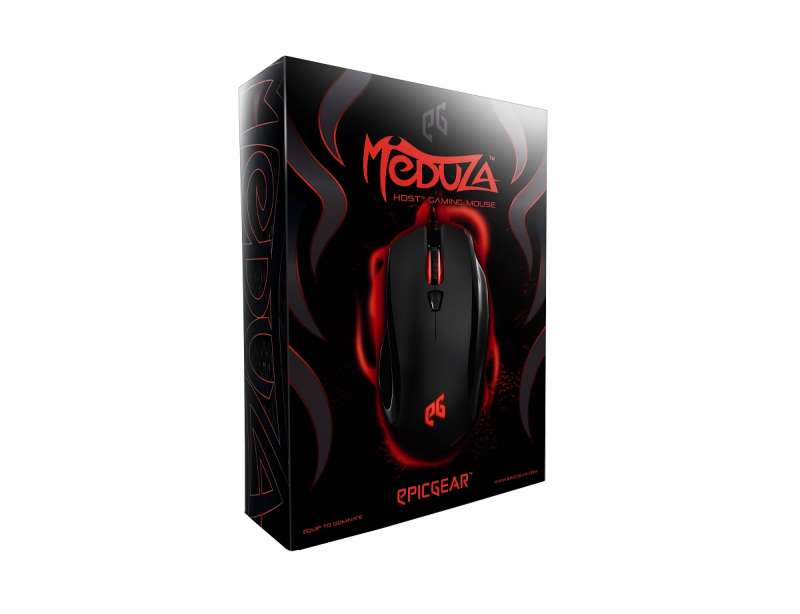 Игровая мышь MeduZa от Epic Gear: идеальный геймерский дизайн и сразу два сенсора