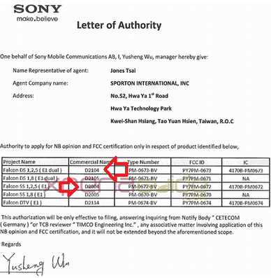   FCC     Sony
