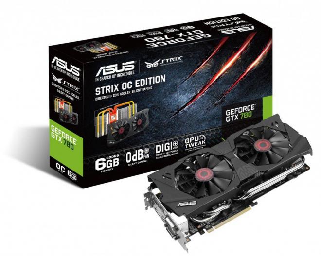 ASUS GeForce GTX 780 6GB STRIX OC Edition   